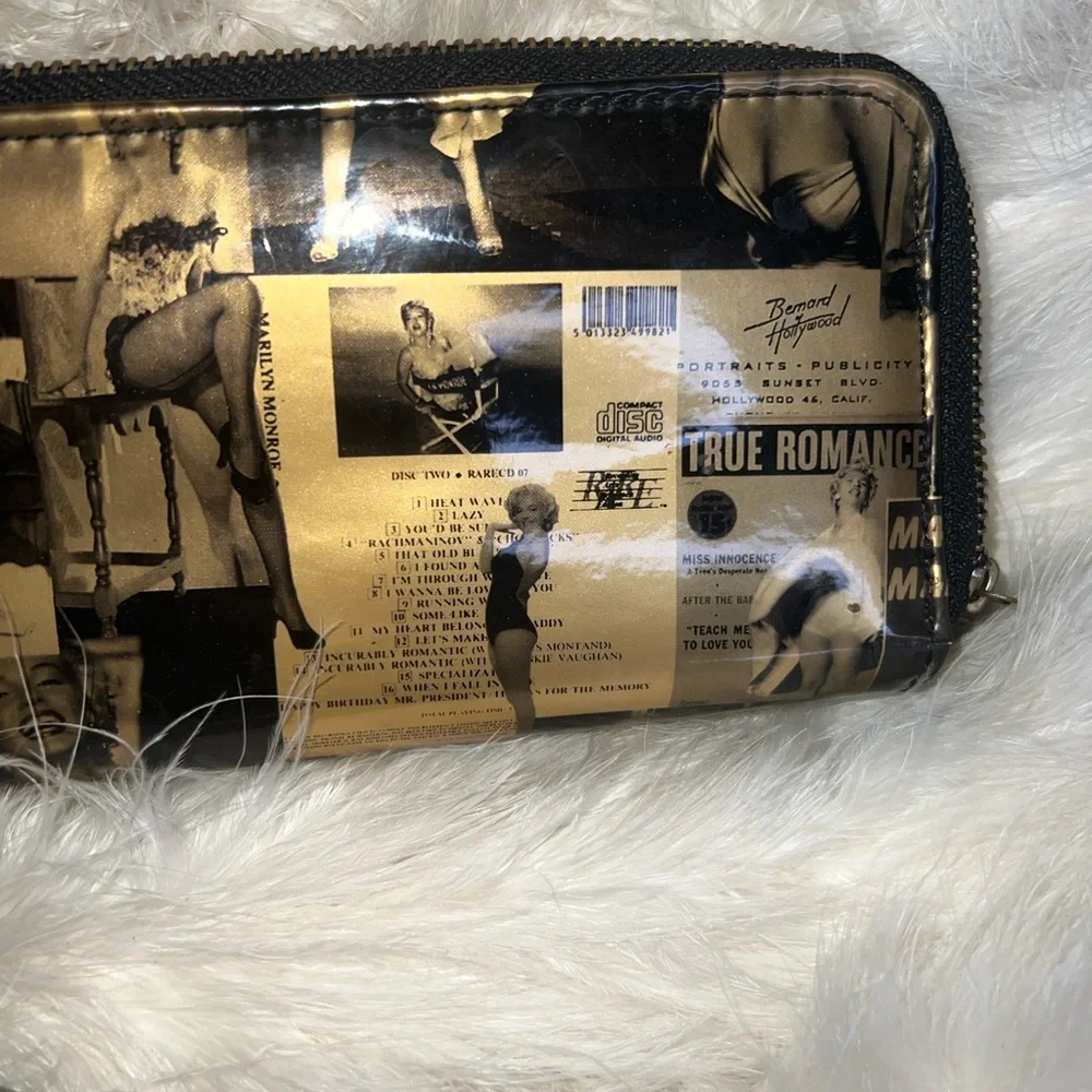 glossy wristlet